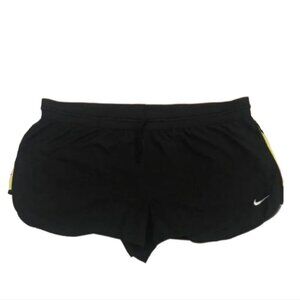 Nike Dri Fit Black with Neon Green Workout Shorts